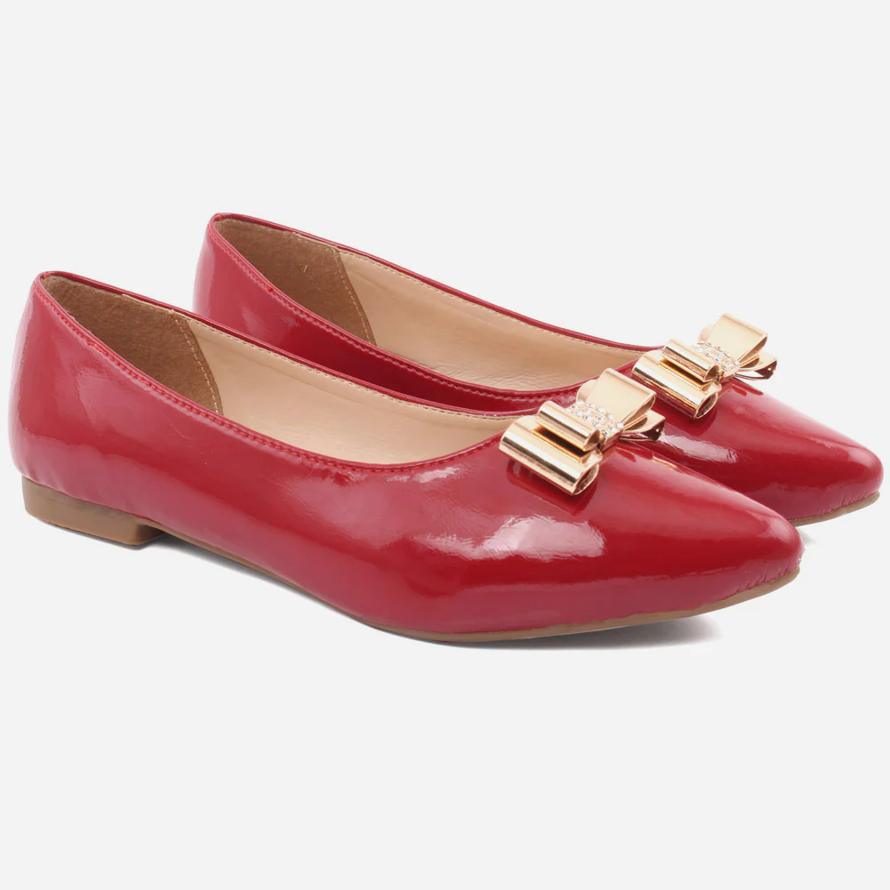 WOMEN "LIV" EYE CATCHING PATENT UPPER SHOES - Image 2