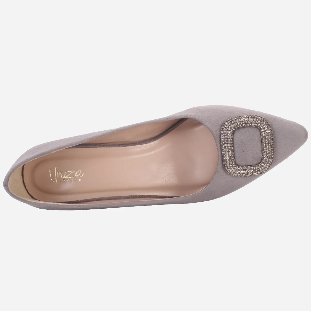 Women "LOVIS" Decorated Pointed Toe Courts - Image 4