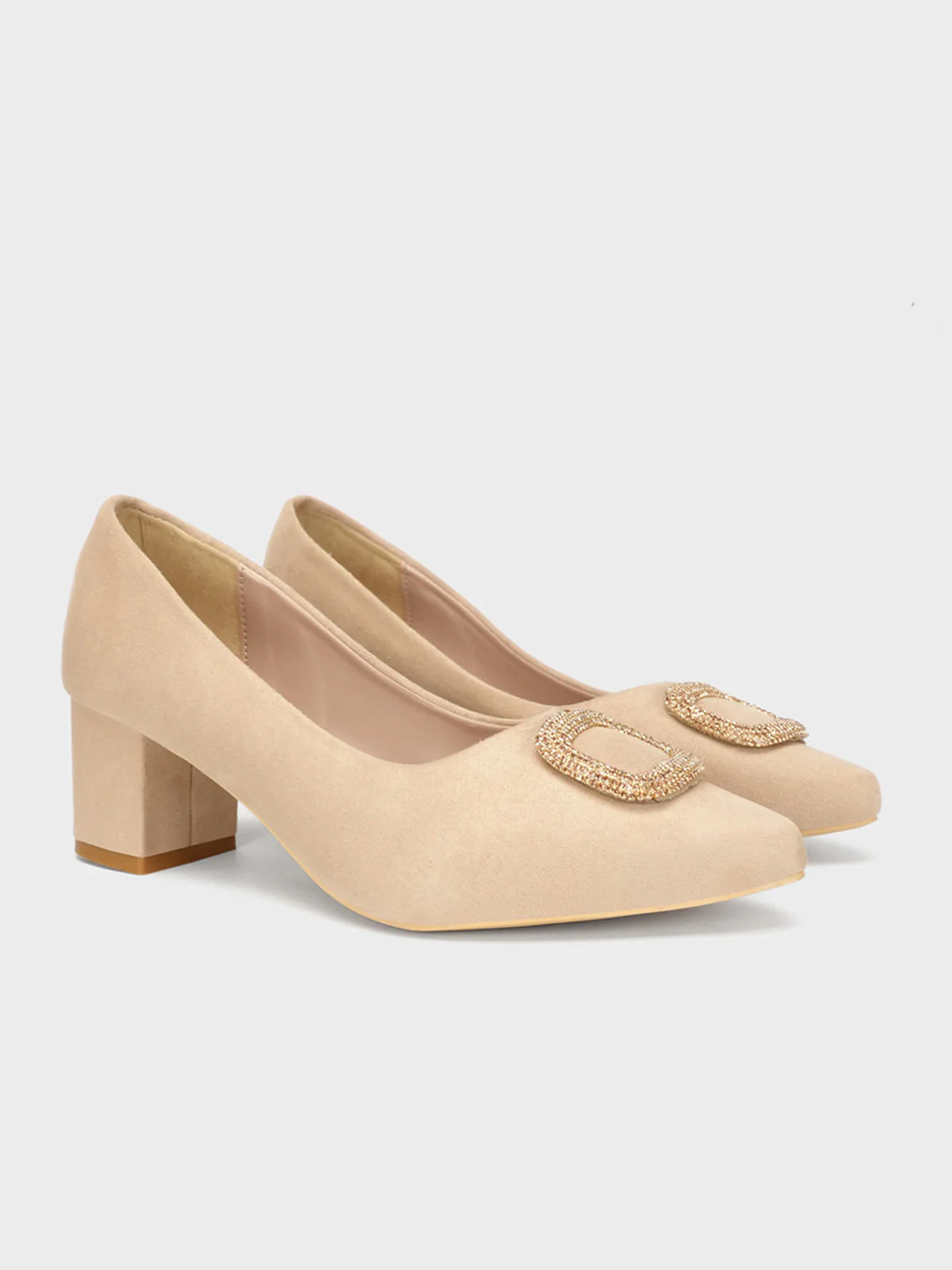 Women "LOVIS" Decorated Pointed Toe Courts - Image 2