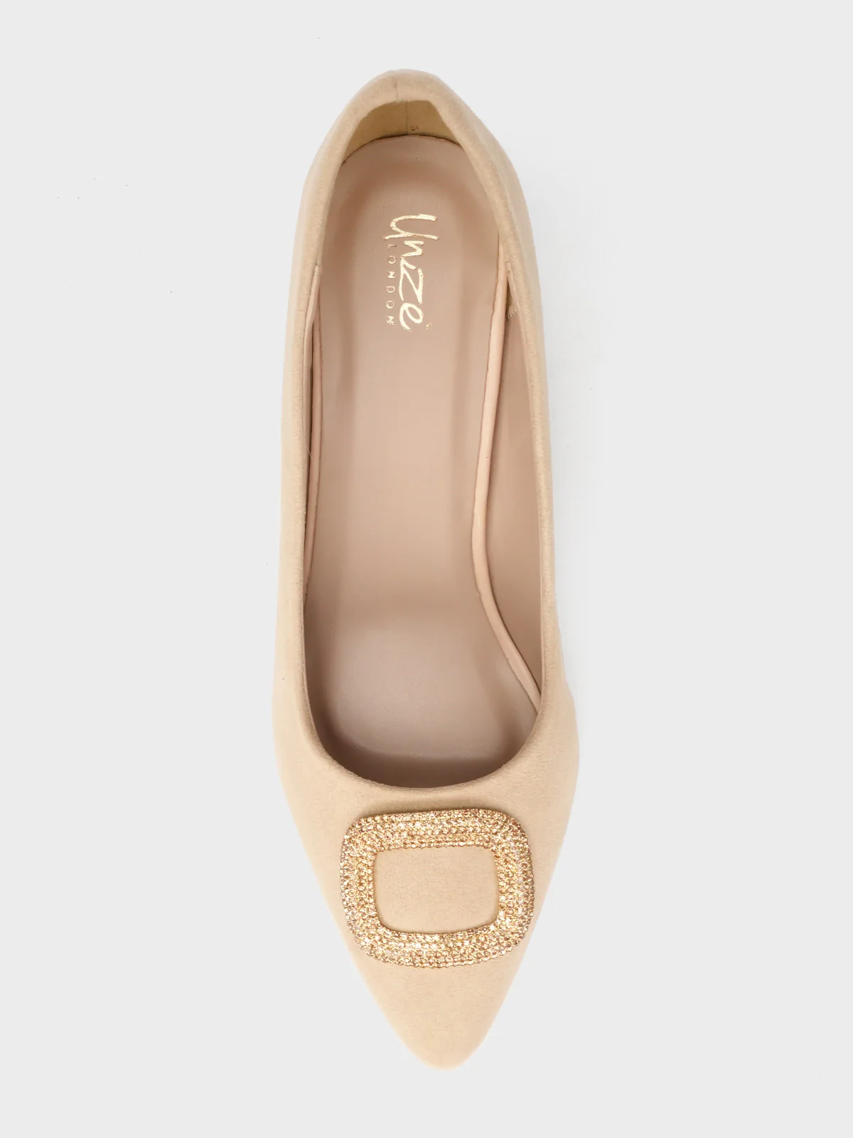 Women "LOVIS" Decorated Pointed Toe Courts - Image 5