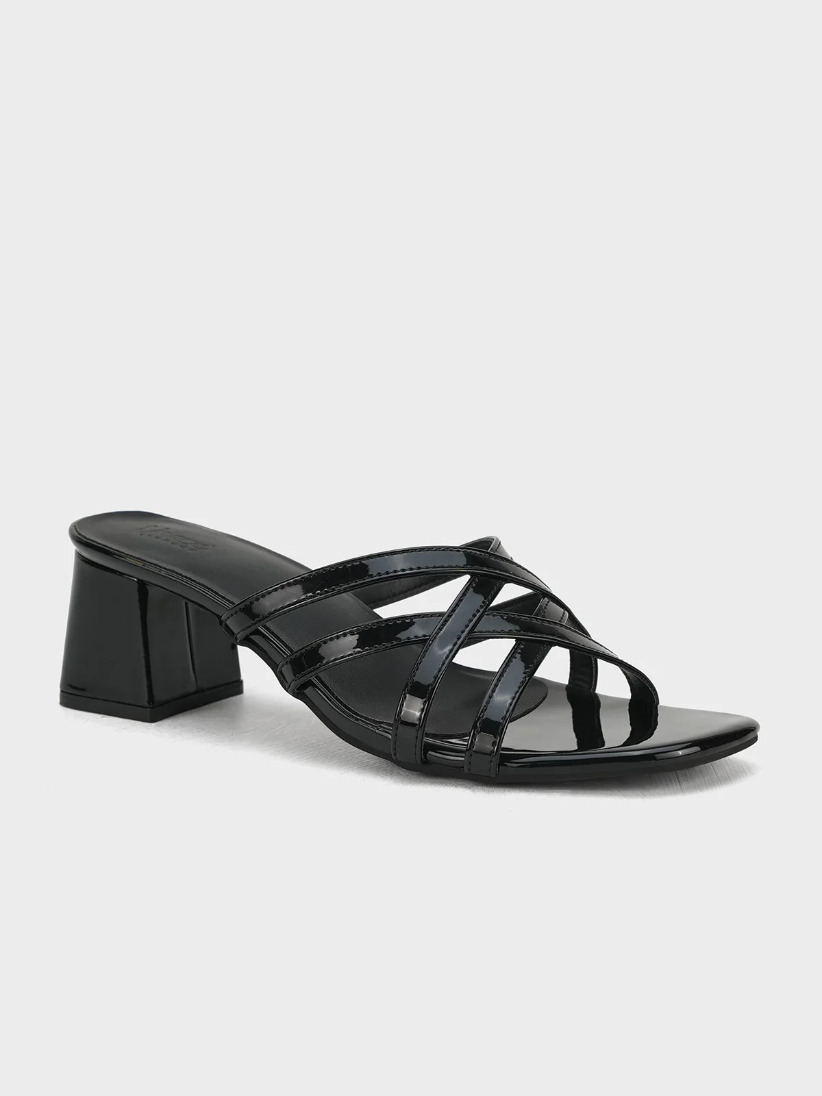 Women "MARIJE" Block Heel Slip On Sandals - Image 2