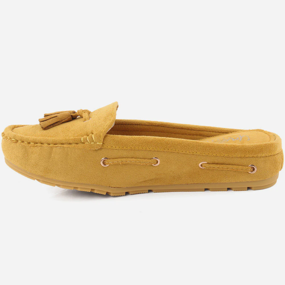 Women "MARTA" Comfy Suede Moccasins - Image 3