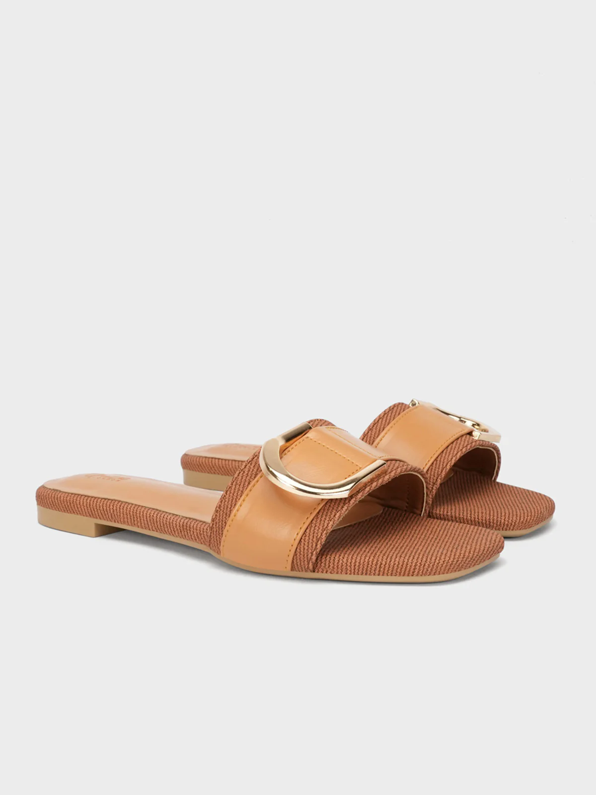 Women "MATTEO" Buckled Detailing Slippers - Image 4