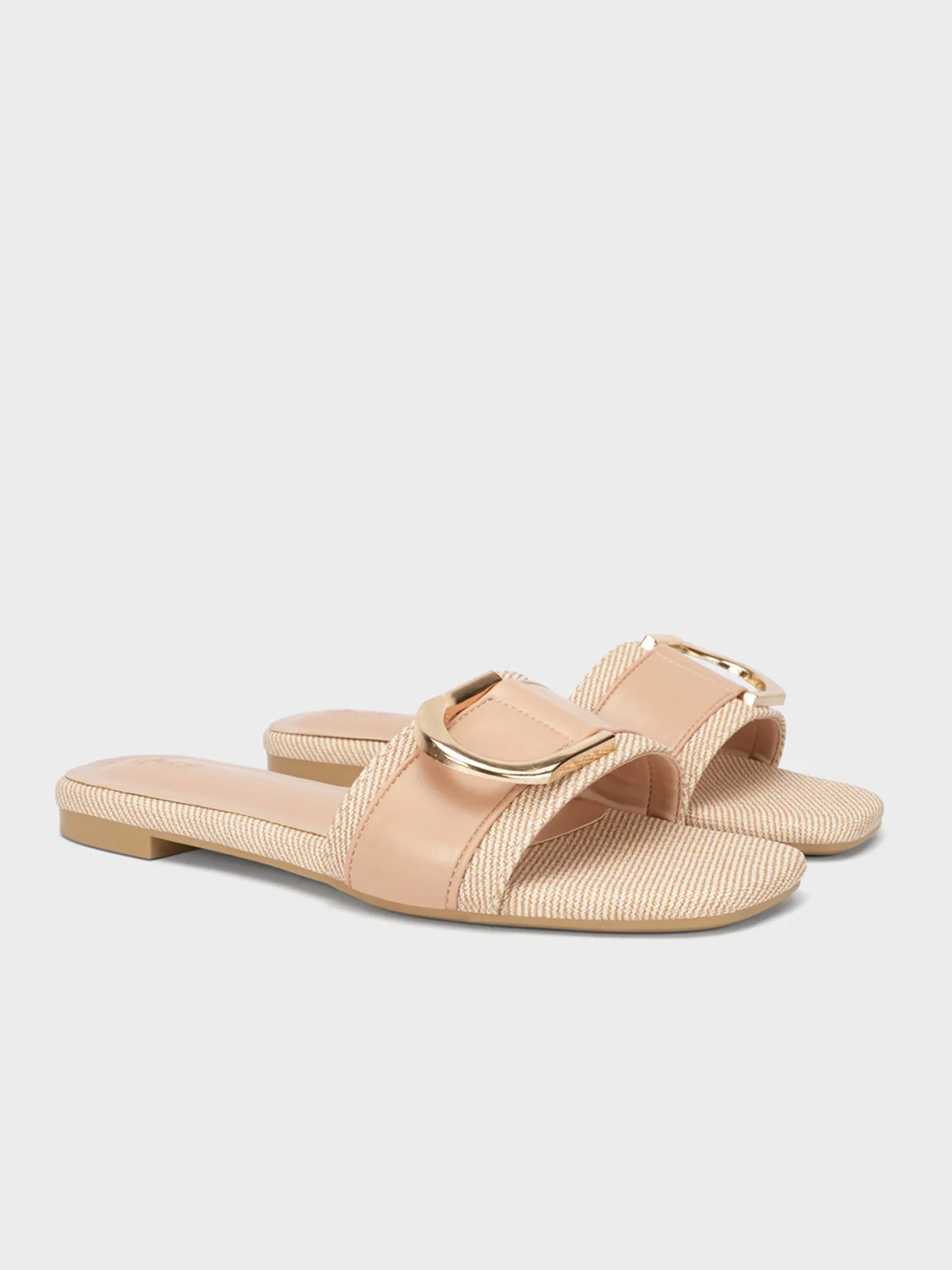 Women "MATTEO" Buckled Detailing Slippers - Image 4