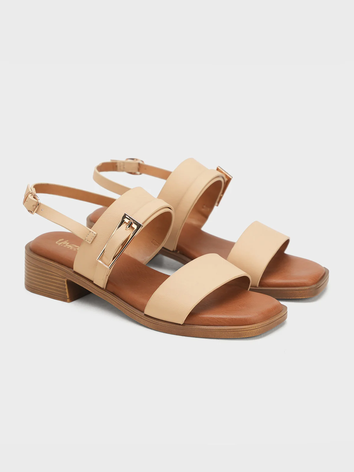 Women "MILLER" Block Heel Buckle Sandals - Image 4
