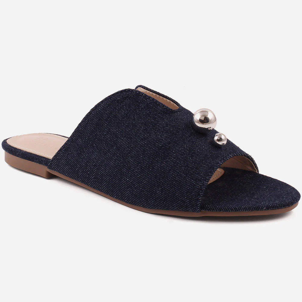 Women" MOLLY" Open Toe Slippers