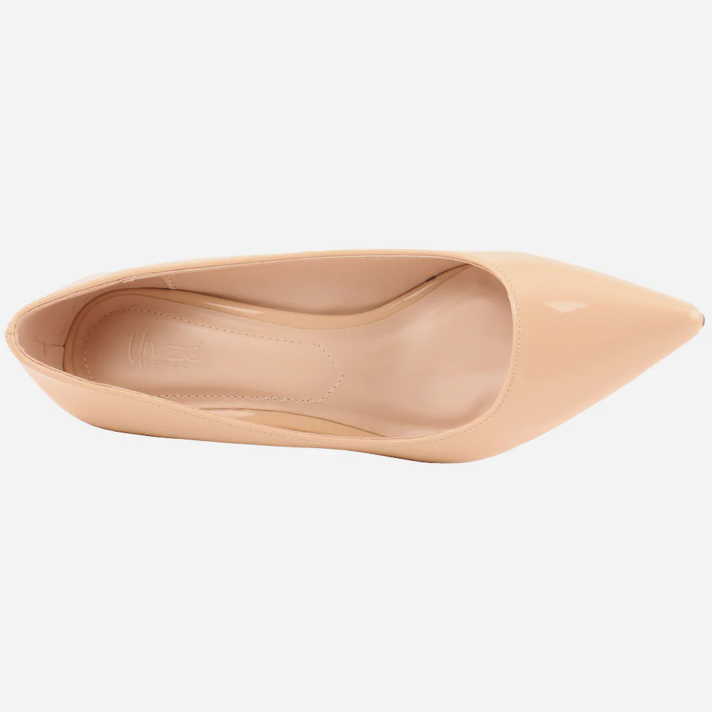 Women "NAINA" Pointed Teo Court Shoes - Image 4