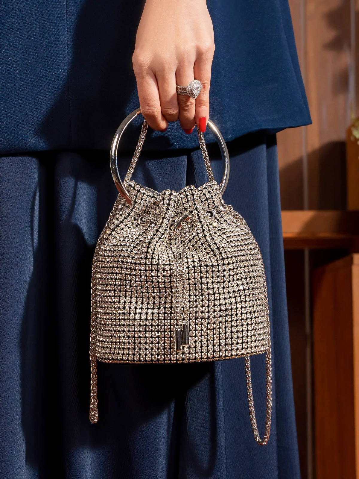 Women "NATALIE" Lightweight Evening Clutch - Image 3