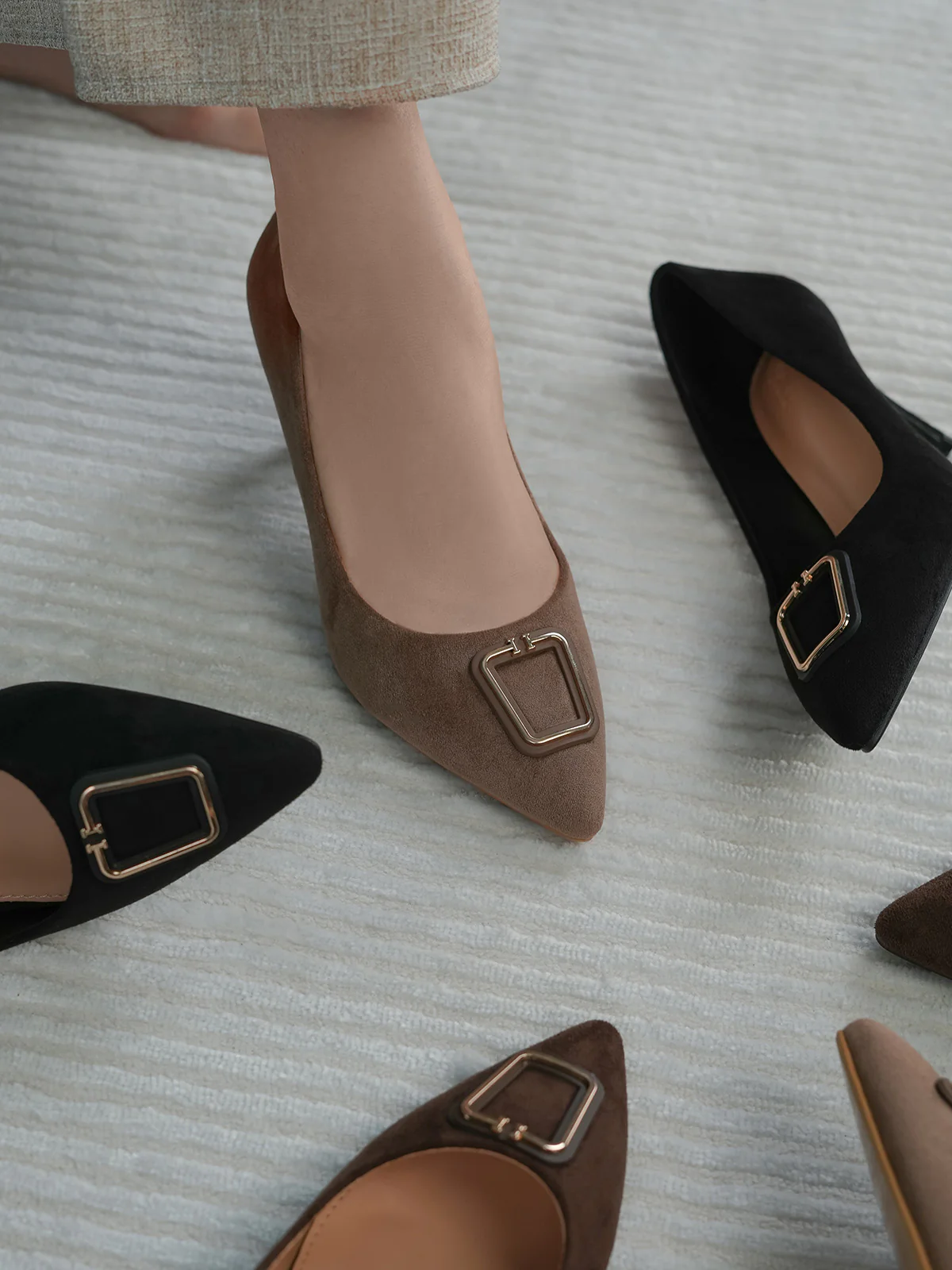 Women "NOXOLO" Sharp Pointed Toe Courts - Image 3