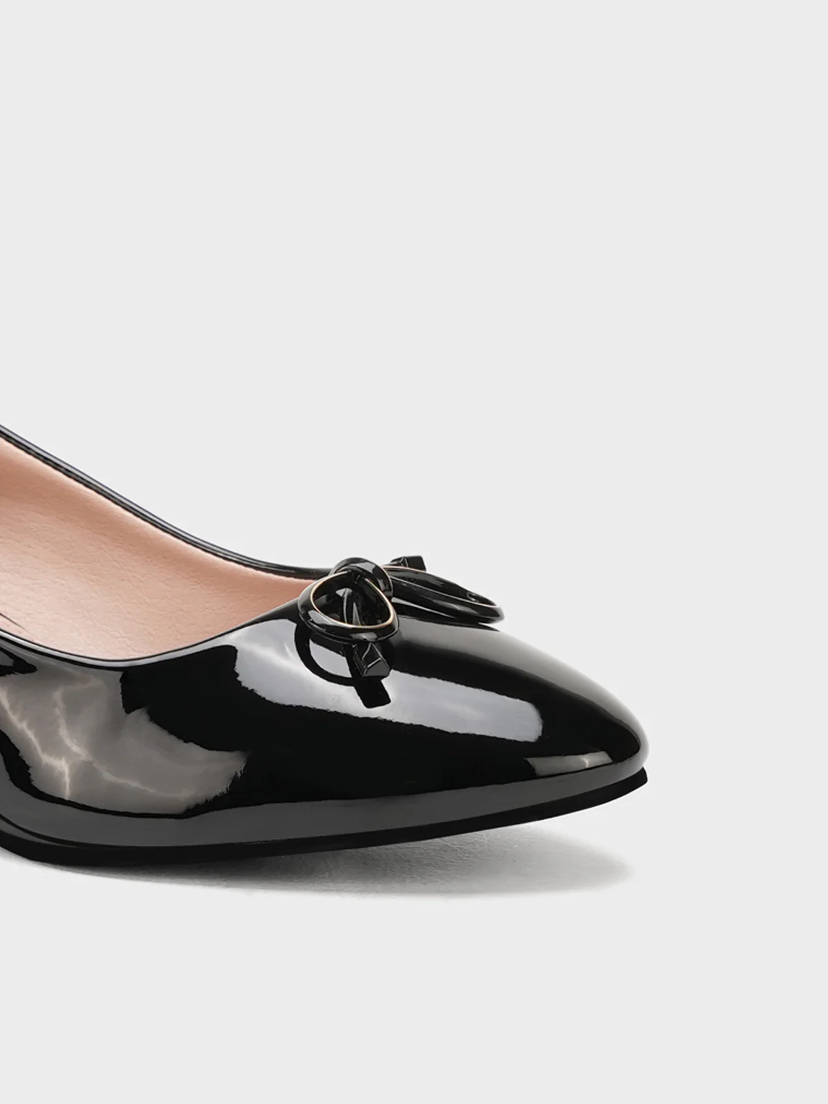 Women "PAISLEY" Classic Low Heel Courts - Image 4
