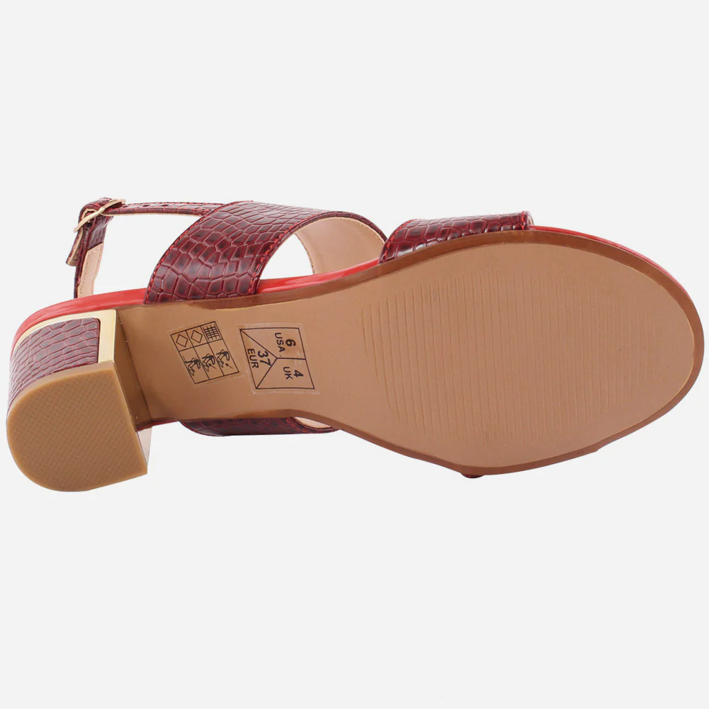 Women "Paz" timeless Block Heel sandals - Image 5