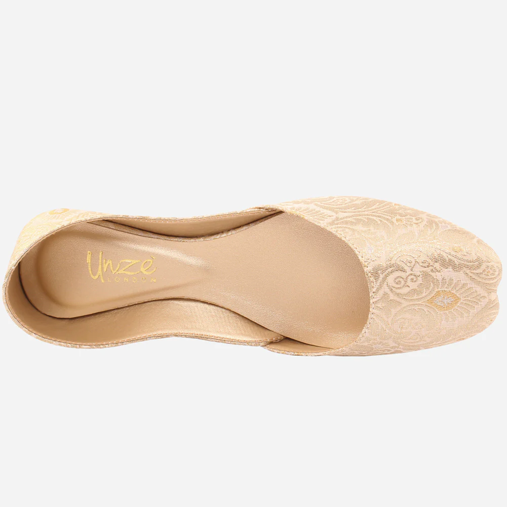 Women "POLINA" Slip On Punjabi Khussa - Image 4