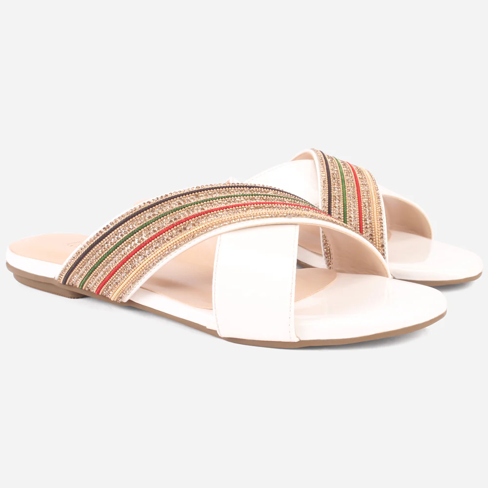 Women "BRIGITTA" Casual Flat Slippers - Image 2