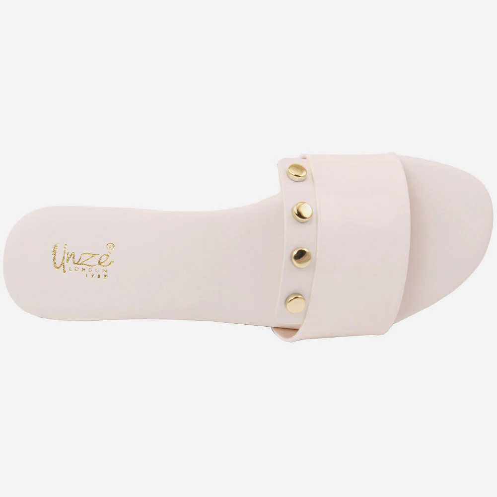 Women "ROMEY" Comfortable Flat-Heel,Wide Fit Gorgeous Slippers - Image 4