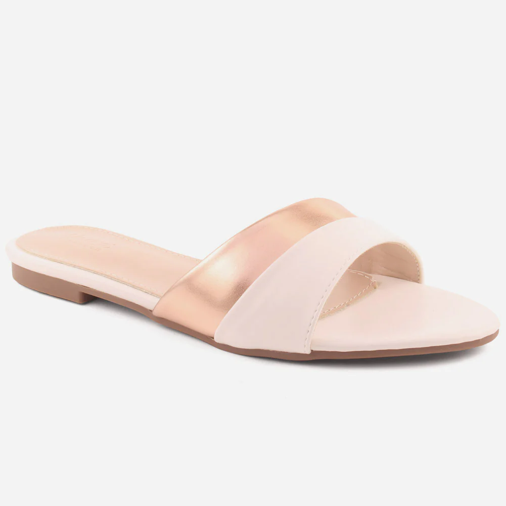 Women "SHERRY" Gorgeous Two Tone Slippers