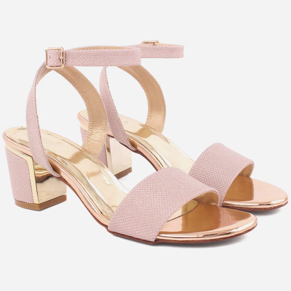 Women "Susan" Block Heel Adjusting Buckle Sandals - Image 2