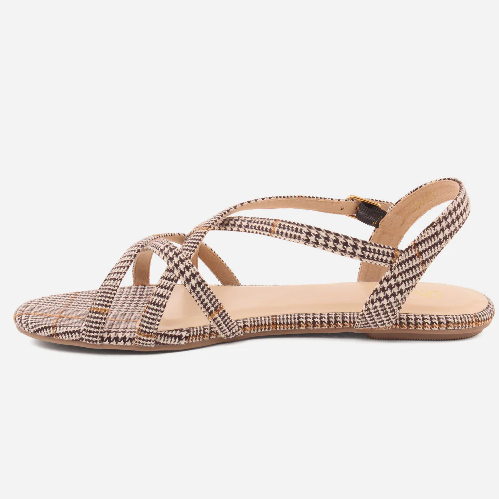 Women "SYLIVA" Cross Strap Comfortable Sandals - Image 3