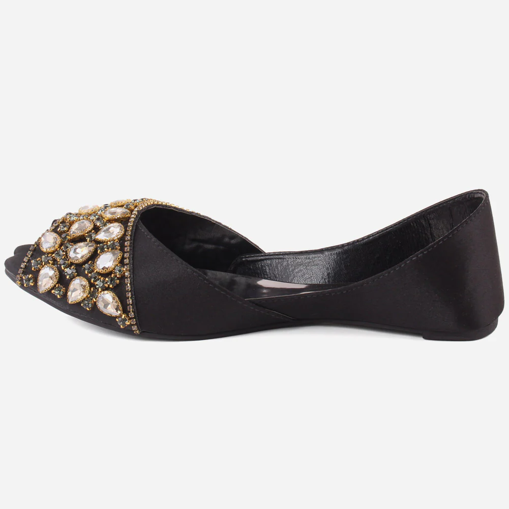 Women "THEA" Sparkle Indian Slip On Khussa - Image 3