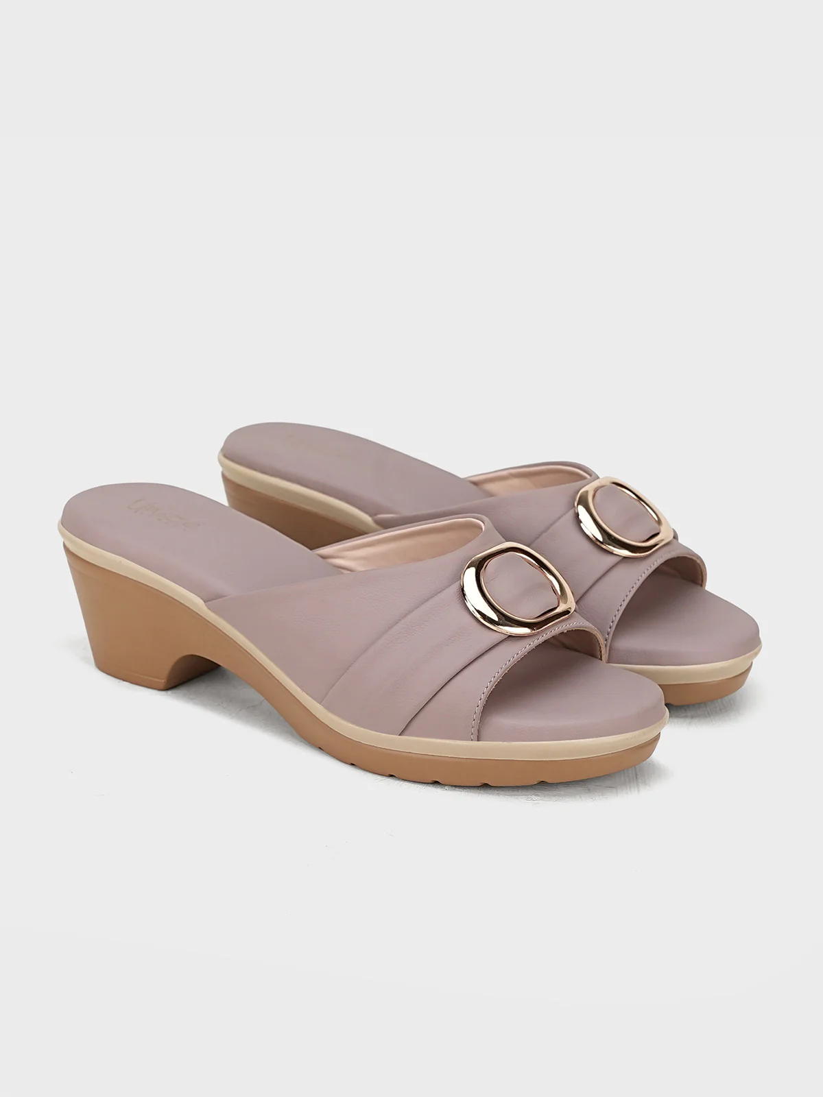 Women "TMARA" Block Heel Slip On Sandals - Image 4