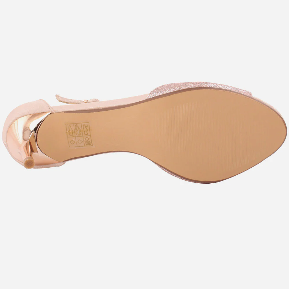 Women "Trine" Glossy Buckle Fastening Sandals - Image 5