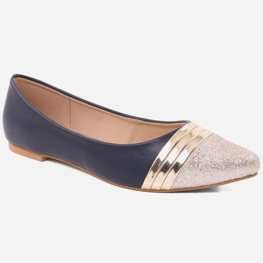 Women "Vikander" Smart & Casual Glitter Flat shoes