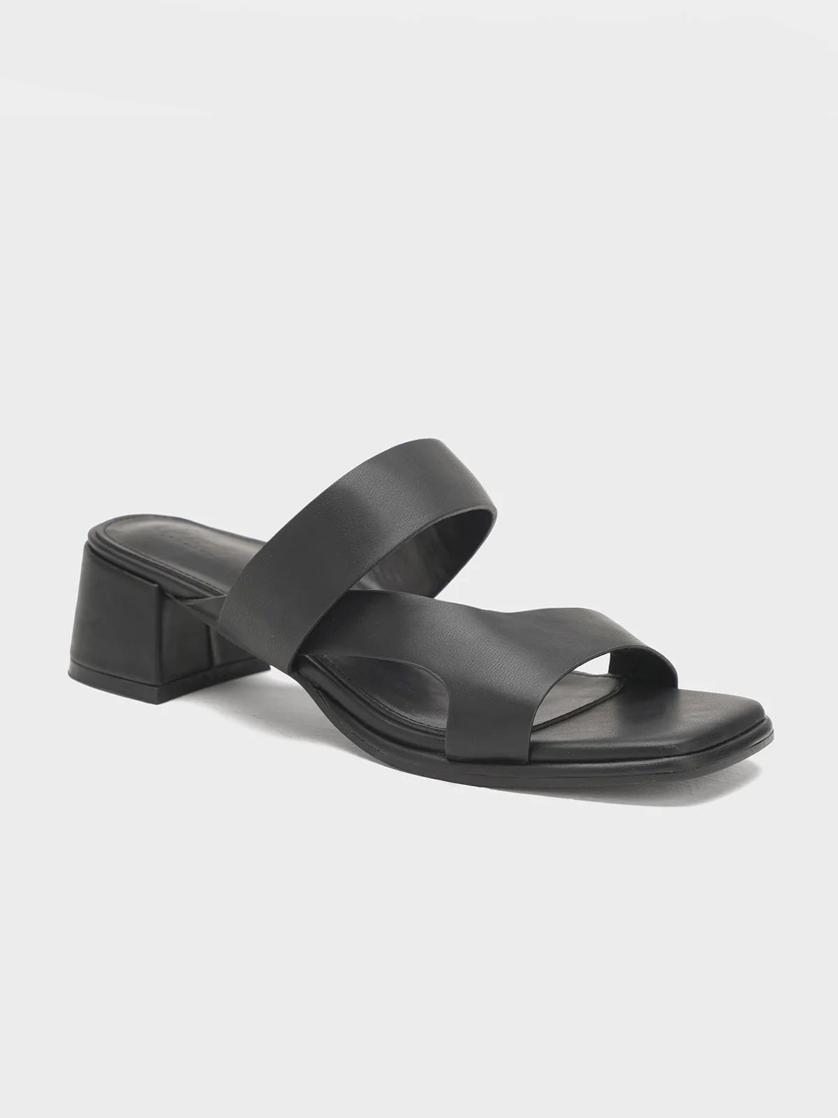 Women "VNTINA" Slip On Block Heel Sandals - Image 2