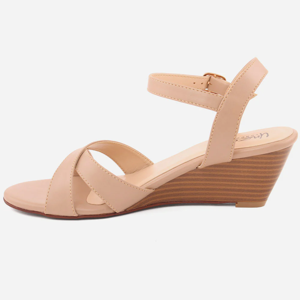 Women "WANGARI " Decent Wedge Heel Sandals - Image 3