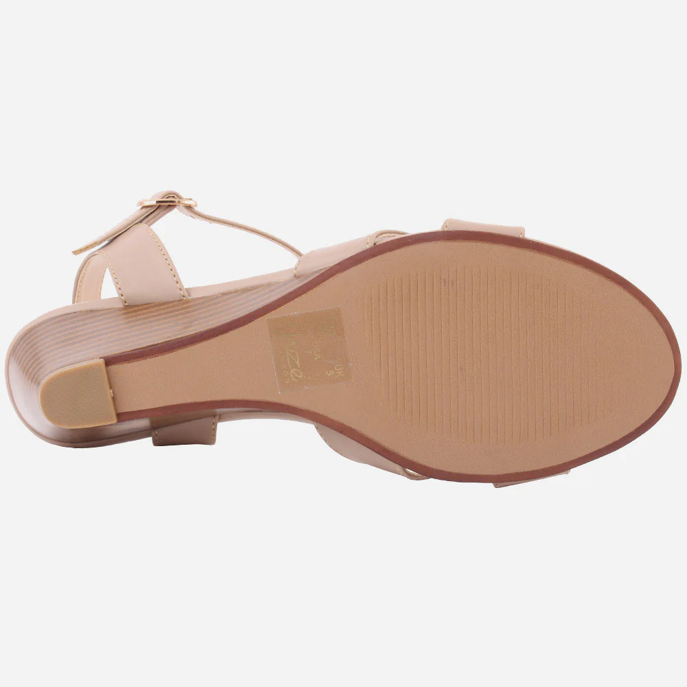 Women "WANGARI " Decent Wedge Heel Sandals - Image 5
