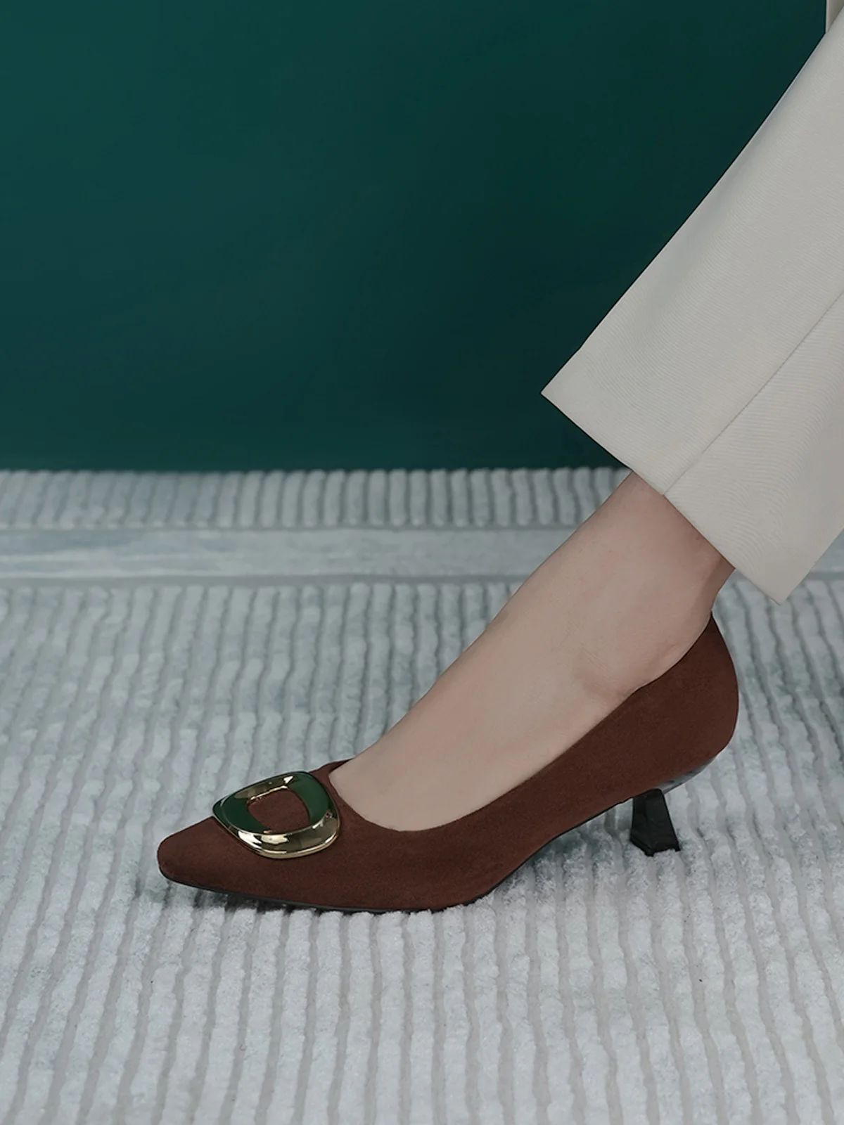 Women "WIKOLIA" Stylish Heel Court Shoes - Image 3