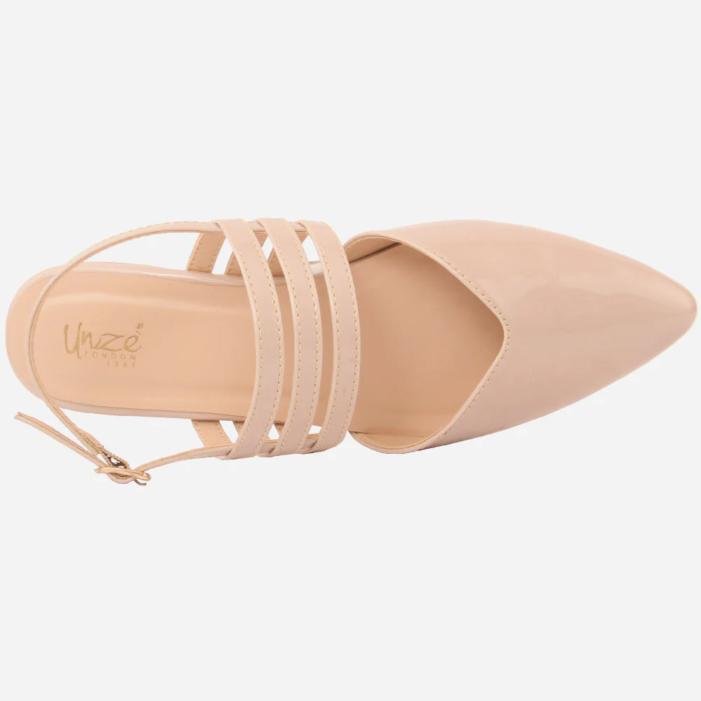 Women "XIMENA" Flat with Buckle Sandals - Image 4
