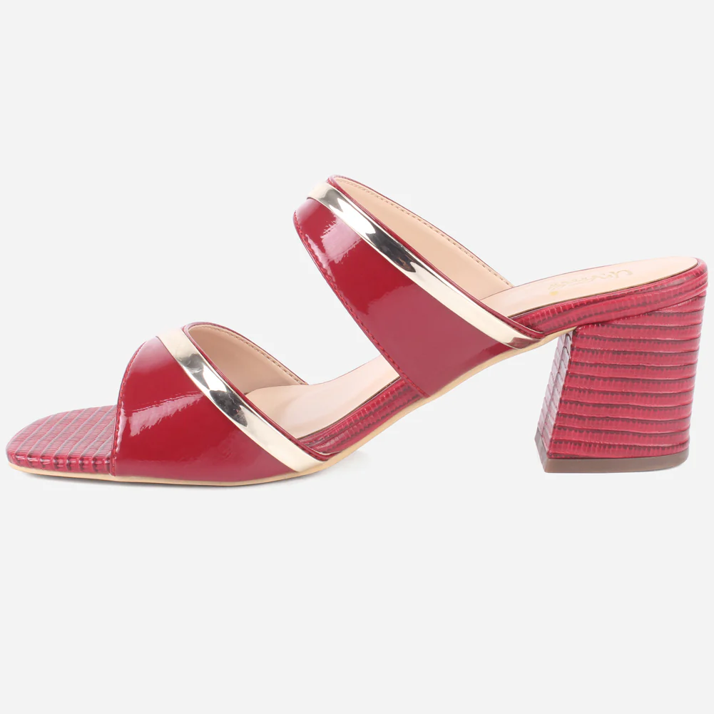 Womens "AALBA" Open Toe Trendy Summer Sandals - Image 3