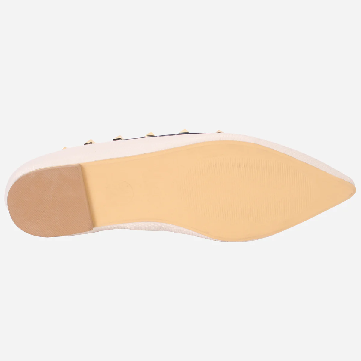 Womens "ADELAIDA "Pointed Adorned Flat Shoes - Image 5