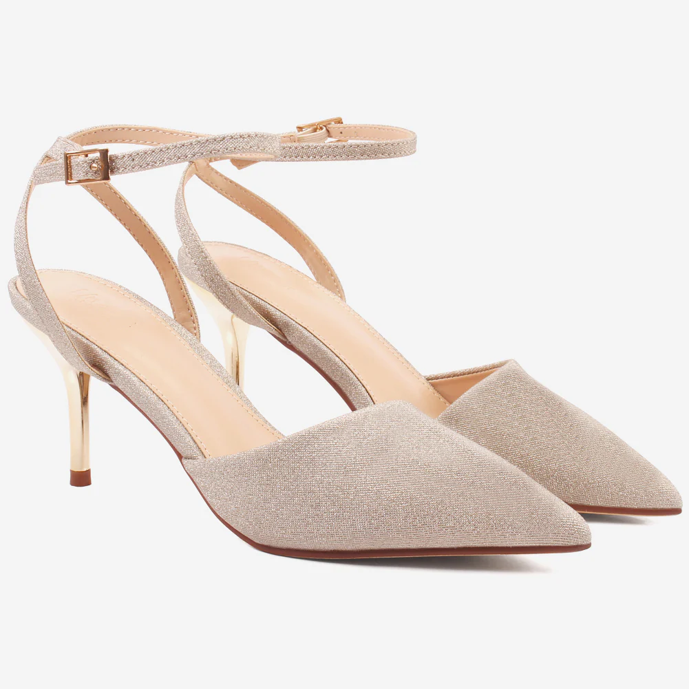 Womens "ADIA" Pointy Evening Sandals - Image 2