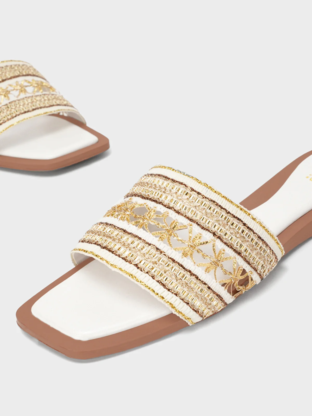 Womens "AERES" Stylish Fancy Slippers - Image 4