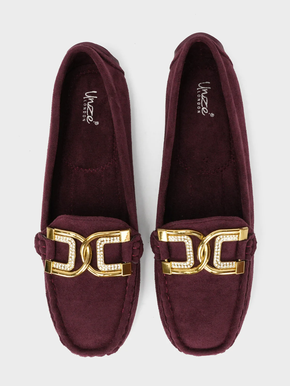 Womens "ALLIRA" Decorated Casual Moccasins - Image 5