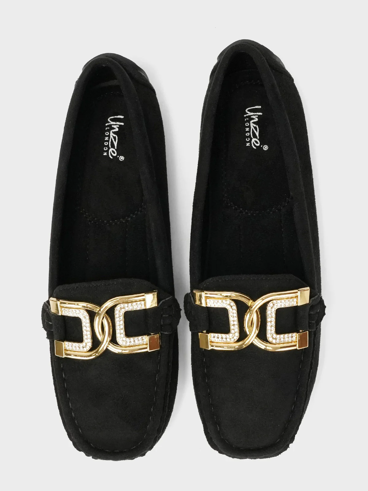 Womens "ALLIRA" Decorated Casual Moccasins - Image 5