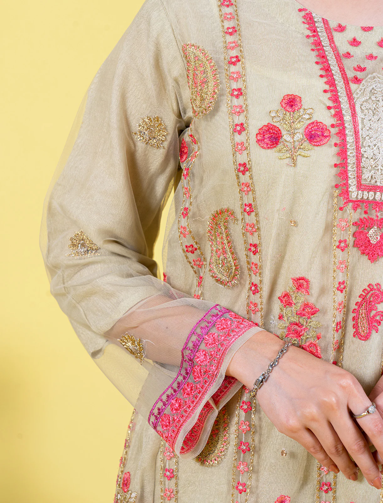 Womens "ANAHITA" Fancy Three Piece Suit - Image 4