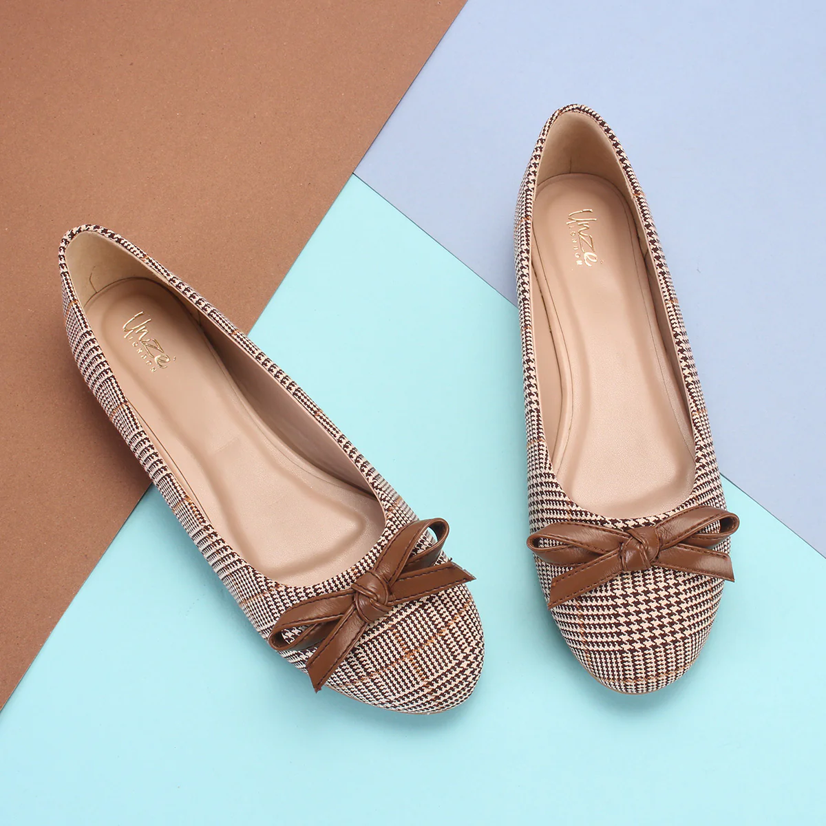 Womens "ANNA" Flat Slip On Ballet Pumps - Image 6