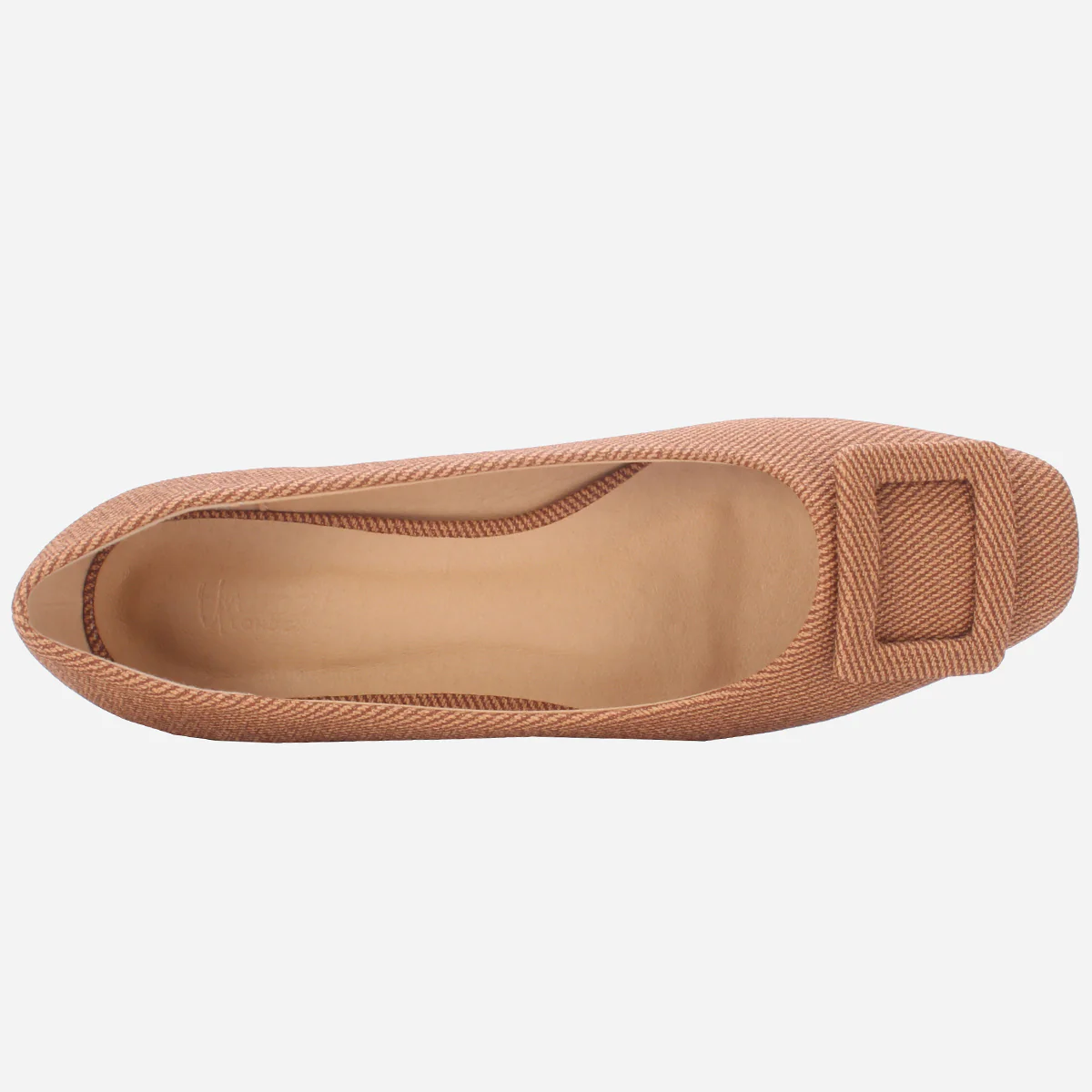Womens "ANYA" Low Heel Casual Pumps - Image 4