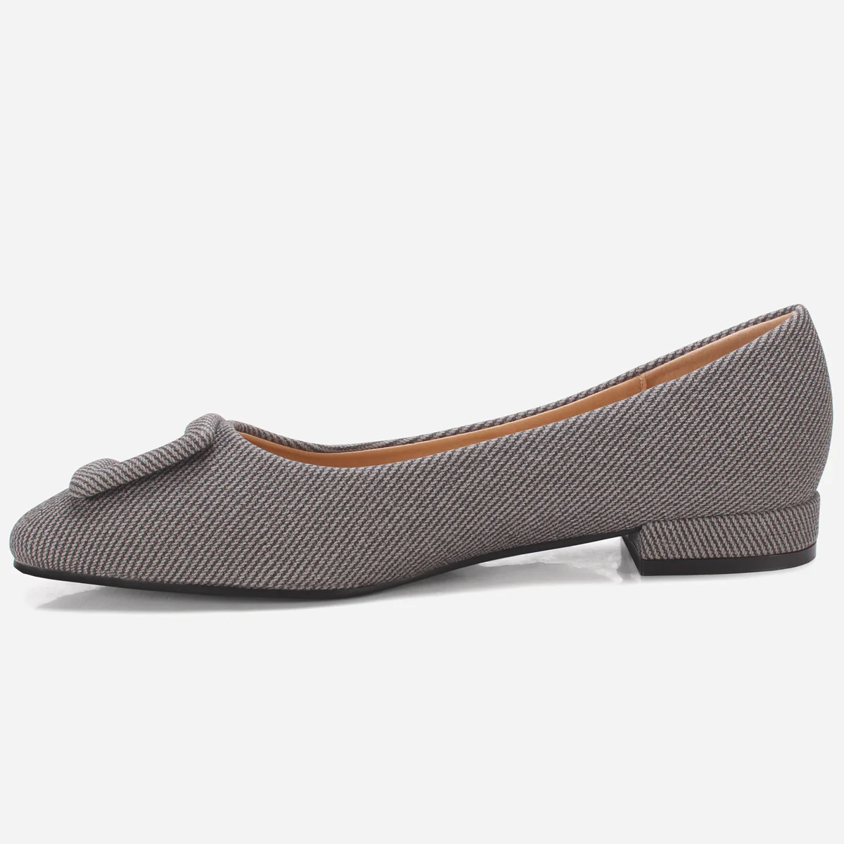 Womens "ANYA" Low Heel Casual Pumps - Image 3