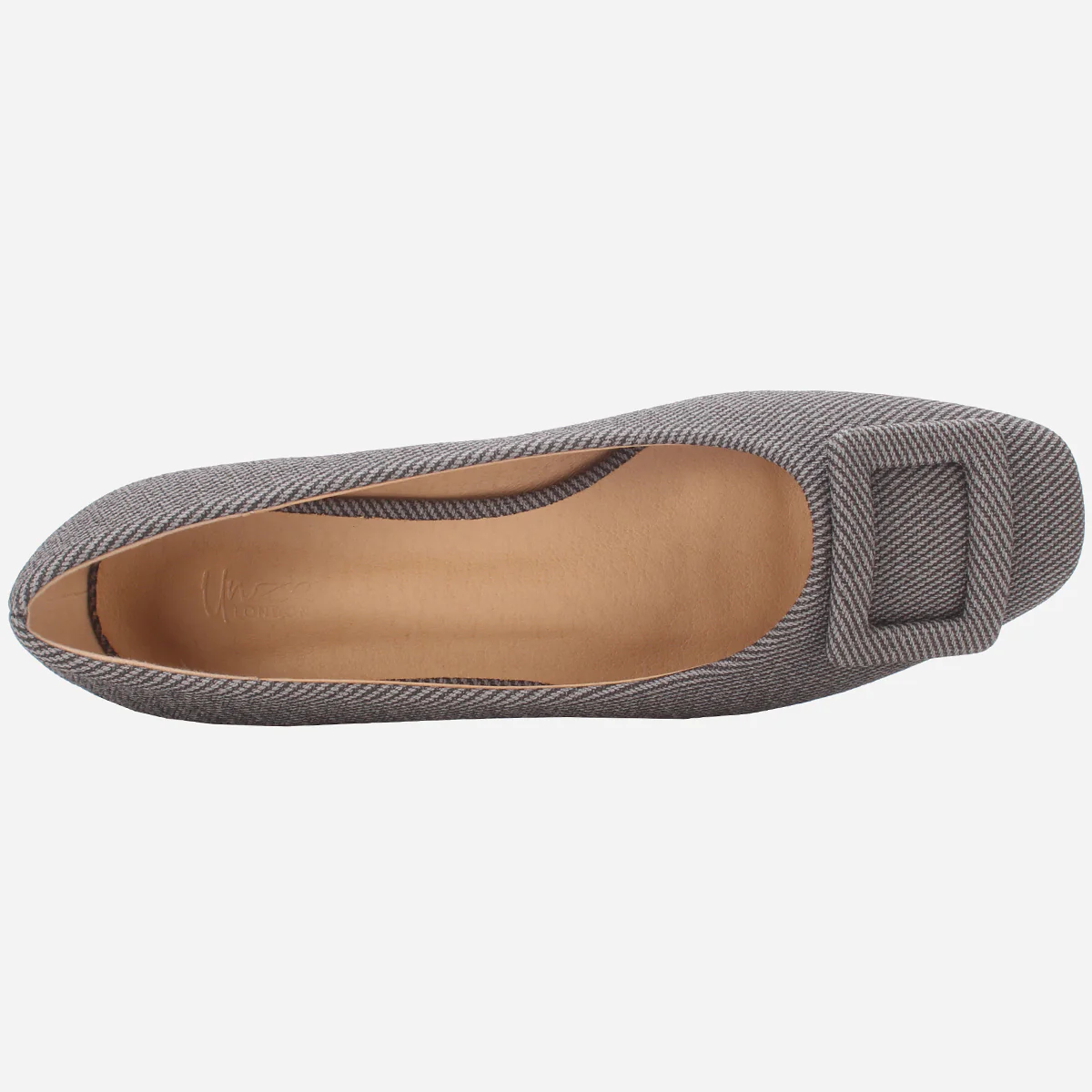 Womens "ANYA" Low Heel Casual Pumps - Image 4