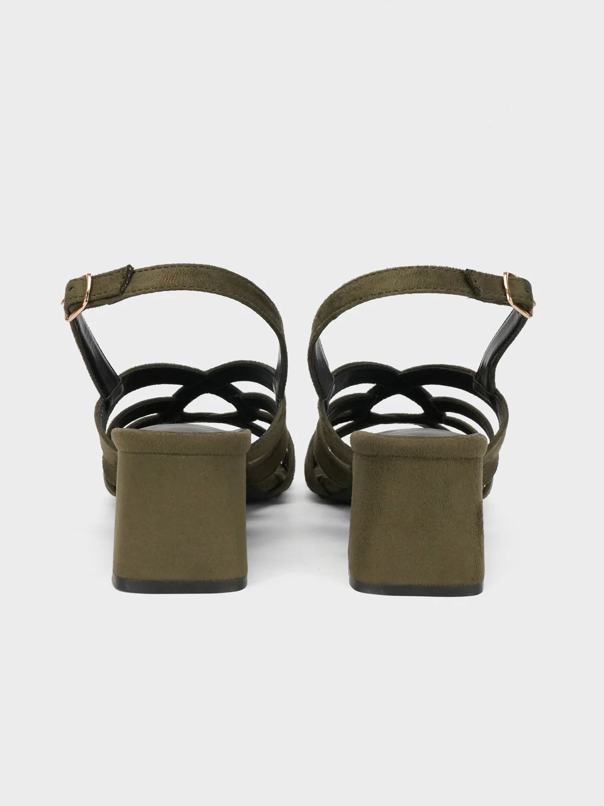 Womens "ARIEL" Comfy Block Heel Sandals - Image 3