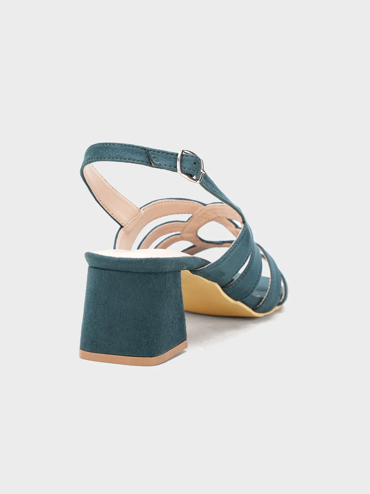 Womens "ARIEL" Comfy Block Heel Sandals - Image 3