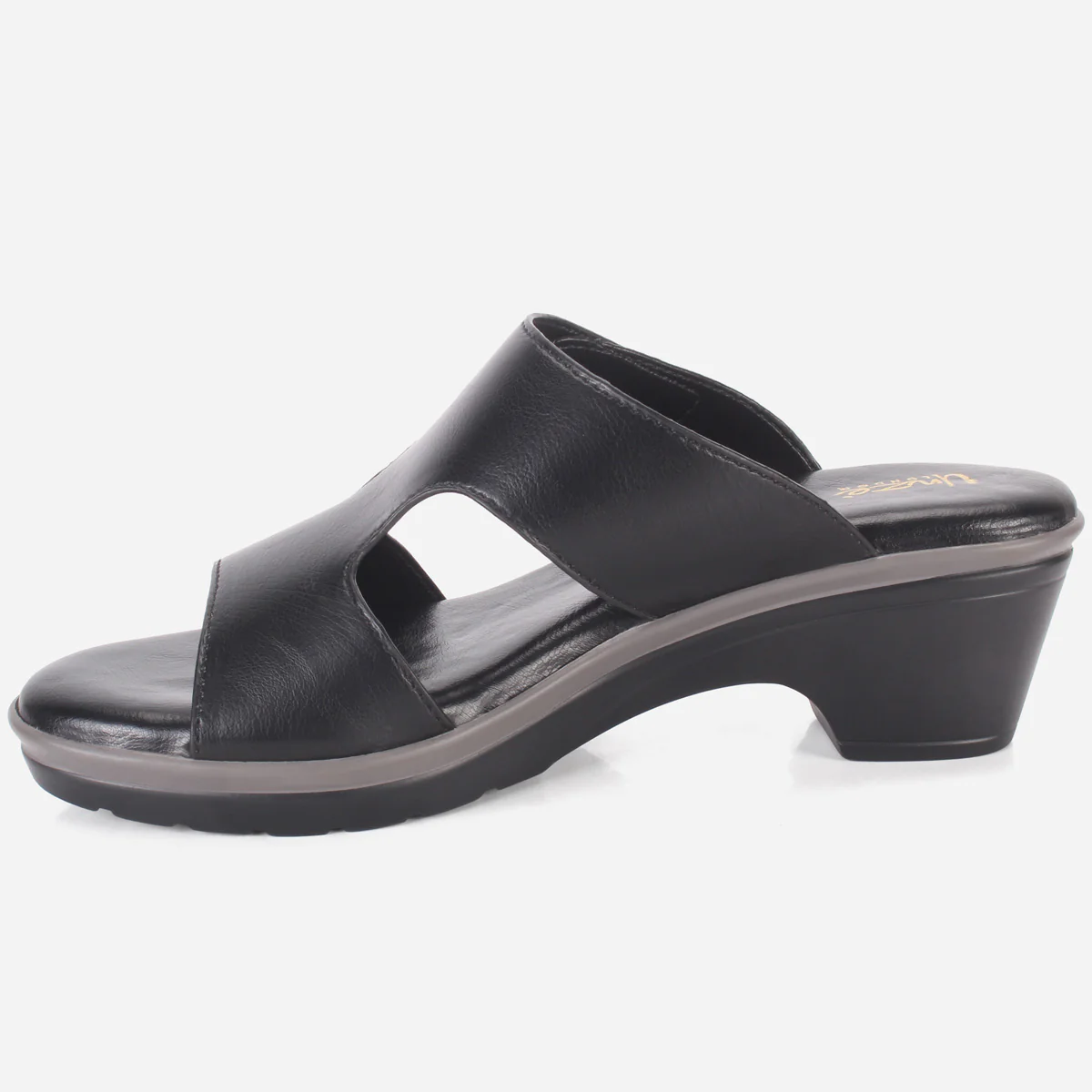 Womens "BERENIKE" Open Toe Block Heel Sandals - Image 3