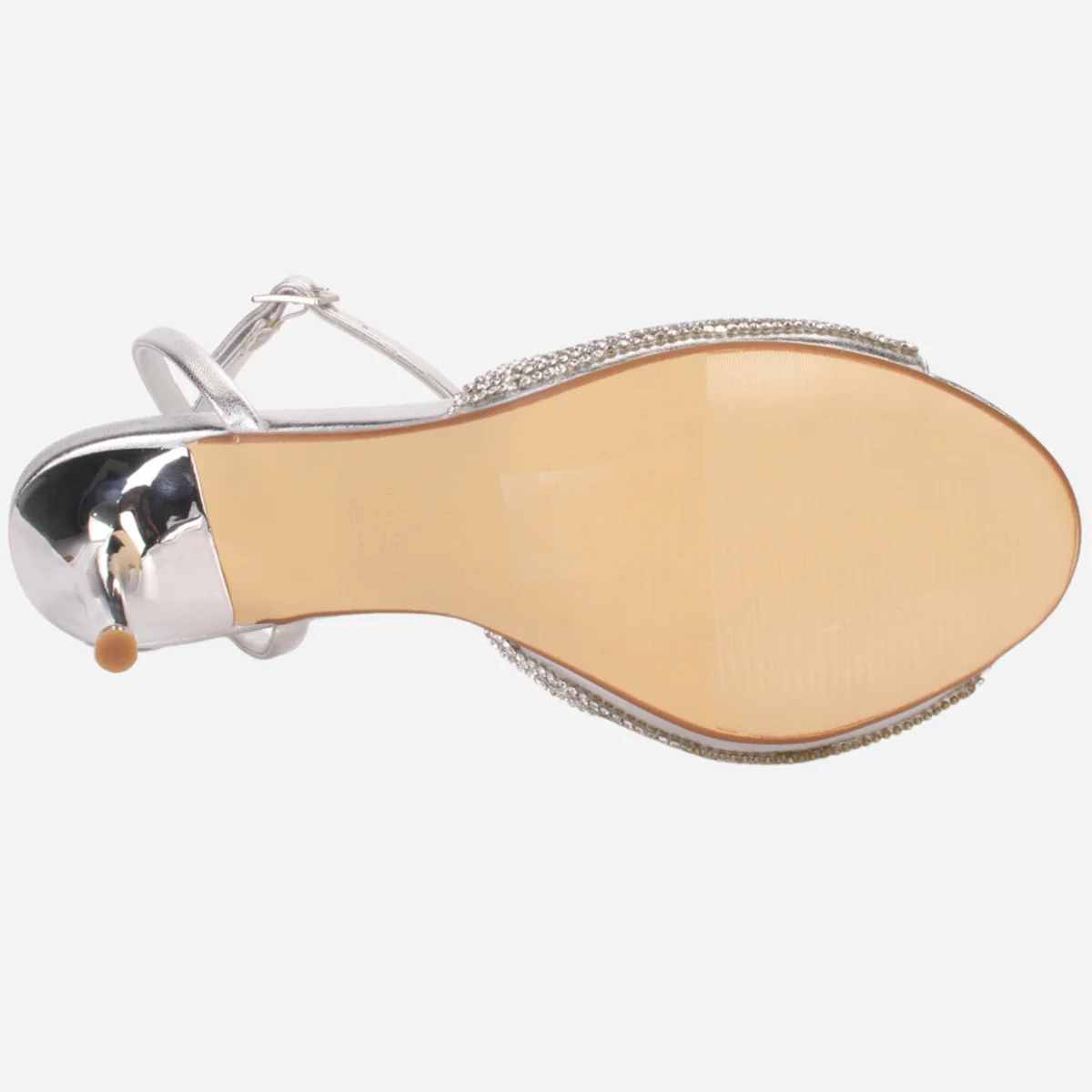 Women's "BILLAROS" Shimmery Stiletto Evening Sandals - Image 5