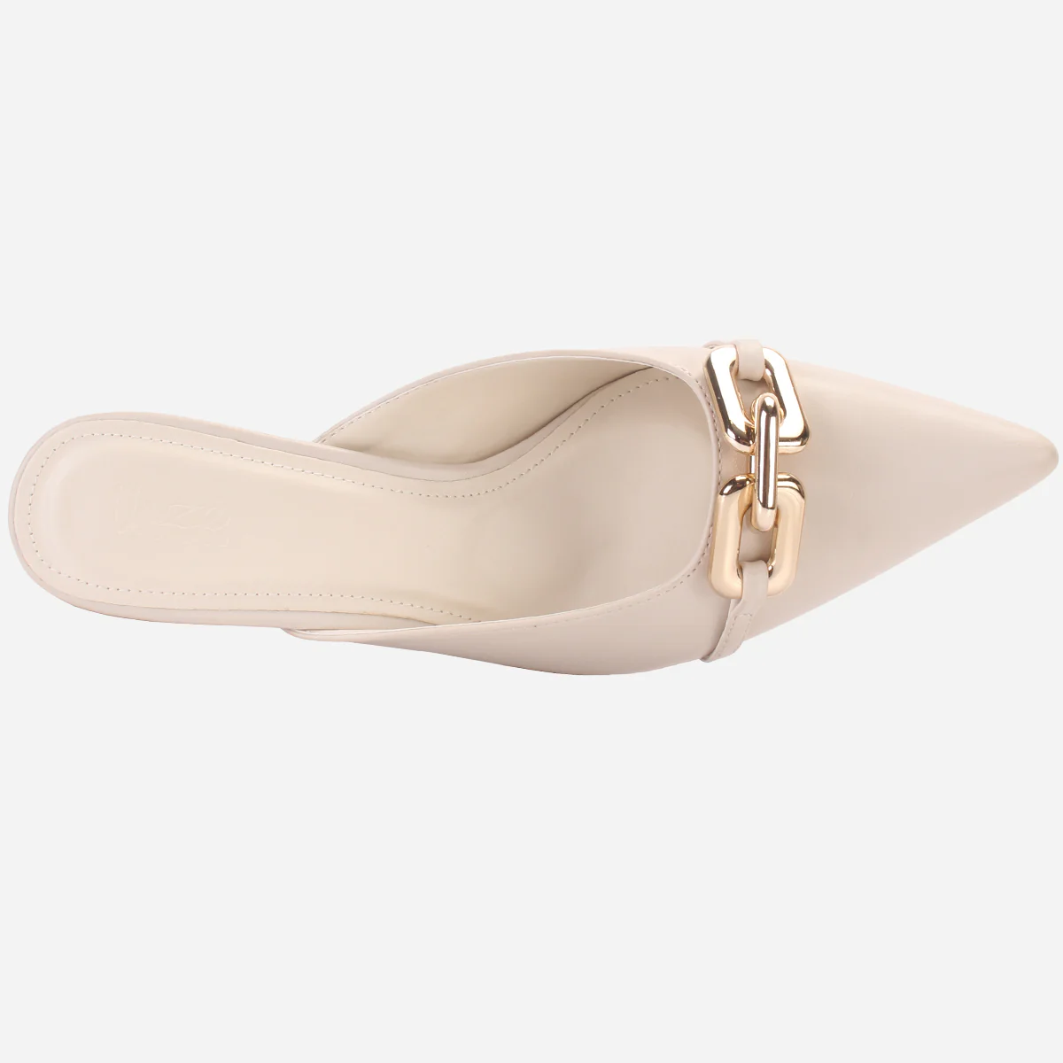 Womens "BRANDY" Pointed Toe Decorated Heeled Sandals - Image 4