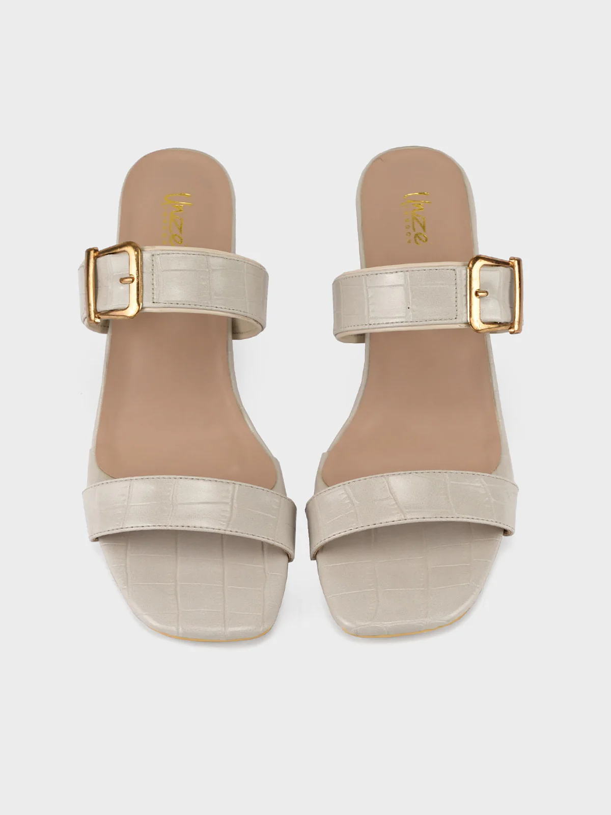 Womens "BUARIA" Block Heeled Sandals - Image 5