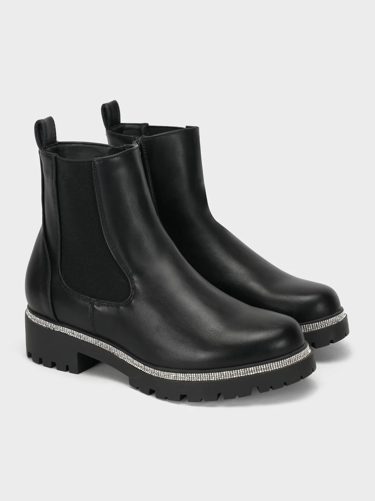 Womens "CAIRO" Pull Up Flat Casual Boots - Image 2