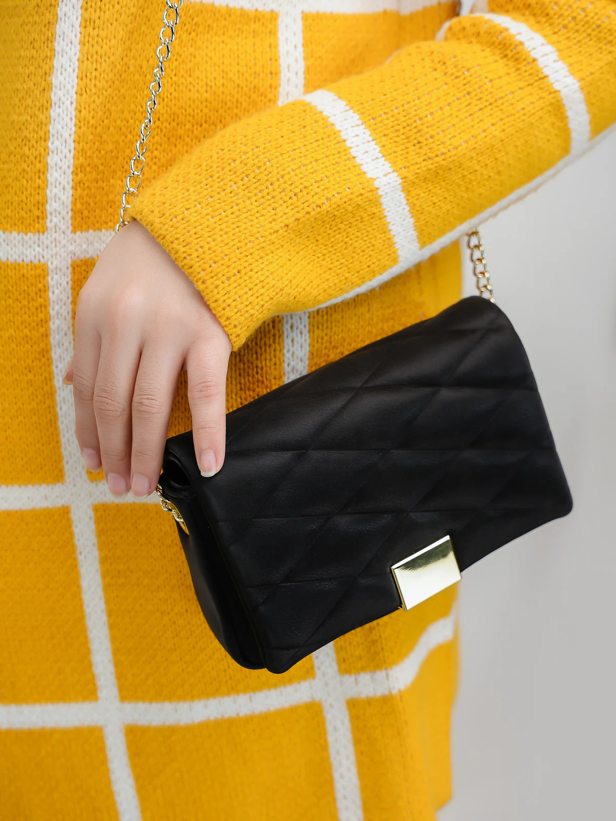 Womens "CARUSO" Long Strap Shoulder Bag - Image 3