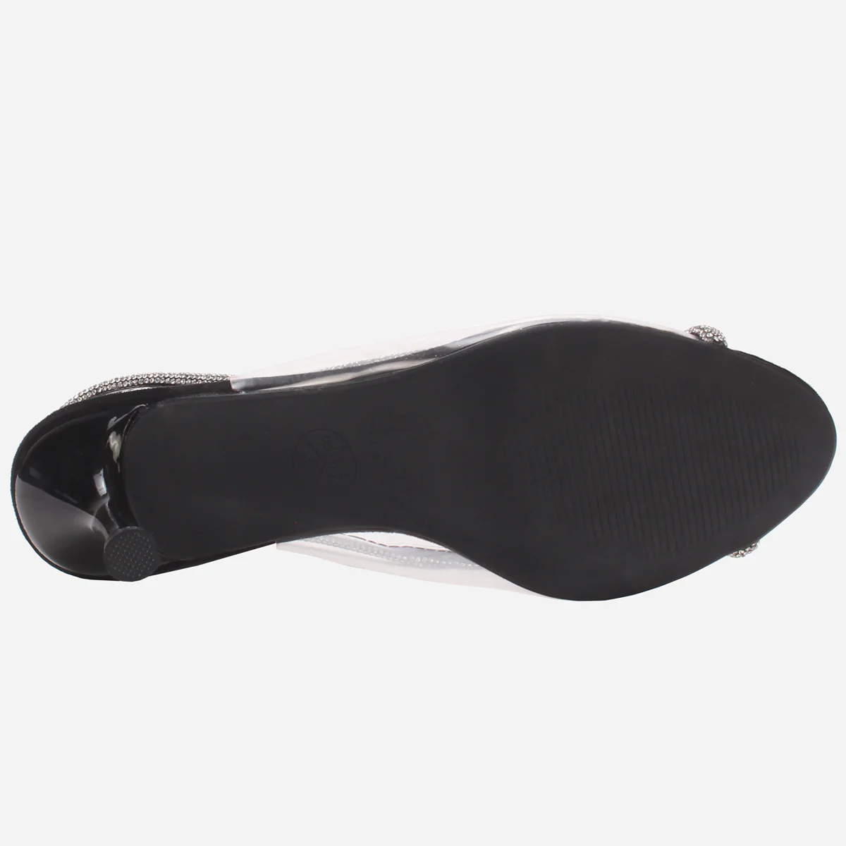 Women's "CATALINA" Decorated Transparent Party Sandals - Image 5